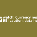 Rupee watch: Currency nears 90 amid RBI caution; data-heavy