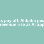 AI bets pay off: Alibaba posts 5% revenue rise as AI app