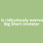 ‘Tesla is ridiculously overvalued’: Big Short investor