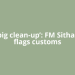 ‘Next big clean-up’: FM Sitharaman flags customs