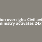 Aviation oversight: Civil aviation ministry activates 24×7