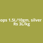 Gold tops 1.5L/10gm, silver above Rs 3L/kg