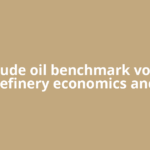 How crude oil benchmark volatility, refinery economics and